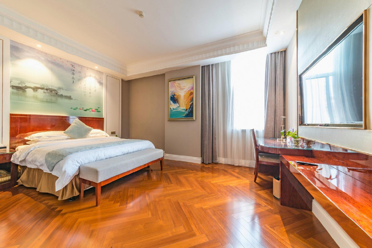 Bedroom 3, Greentree Eastern Hotel Yancheng Jianhu County Aob, Yancheng