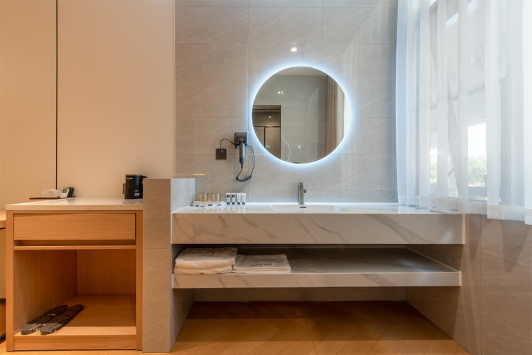 Bathroom 4, Huahang Hotel-Free Airport Transfer, Guangzhou