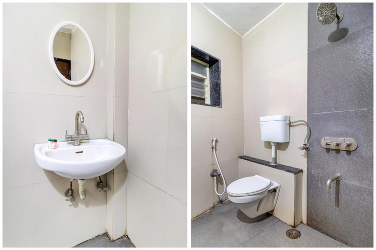 Bathroom 4, Hotel O Sai Lodge, Nashik