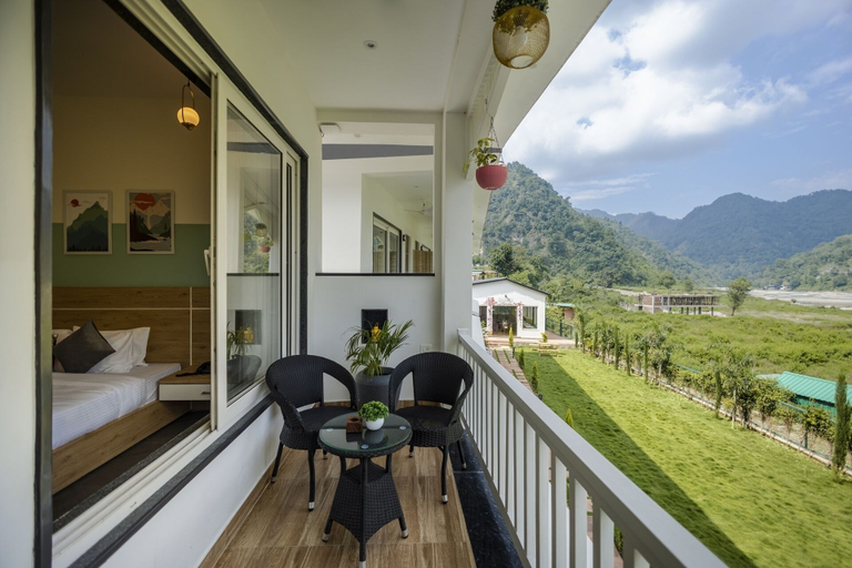 Balcony view, PACK Rishikesh Mohanchatti, Garhwal
