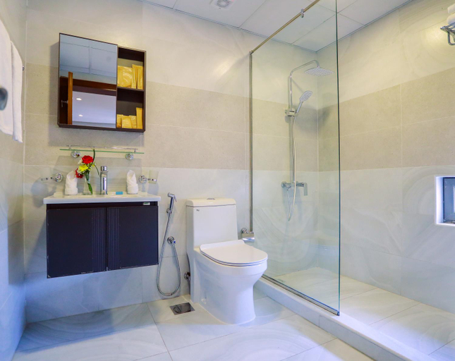 Bathroom 5, Sealoft Boutique Chalets, Muharraq