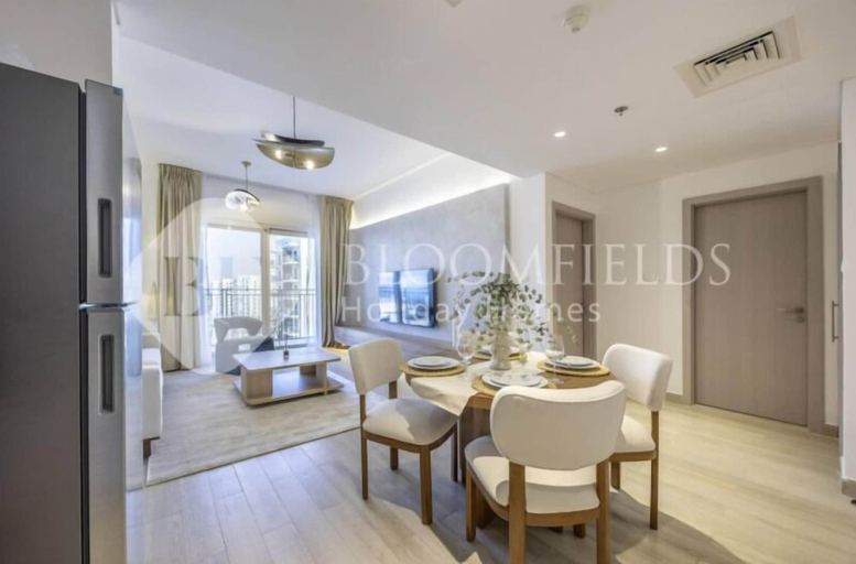 Dining room, 720 Bloomfields Luxuries 1Br Water Edge, Yas Island