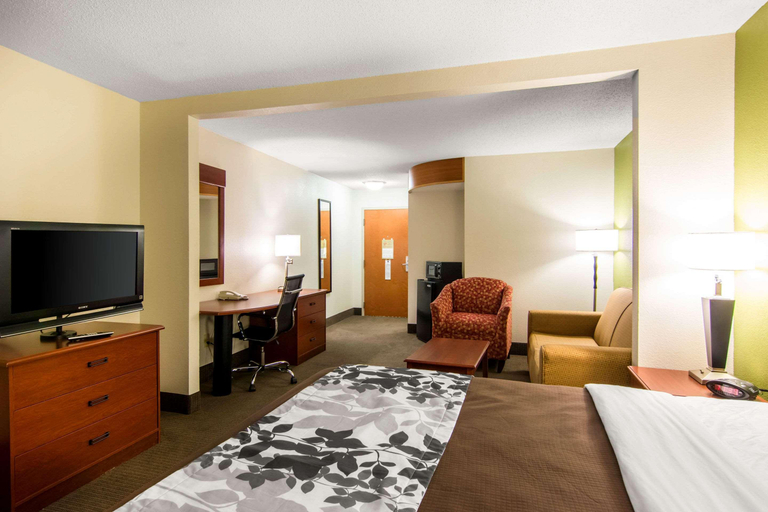 Bedroom 3, Sleep Inn & Suites Prince George near Fort Lee, Prince George