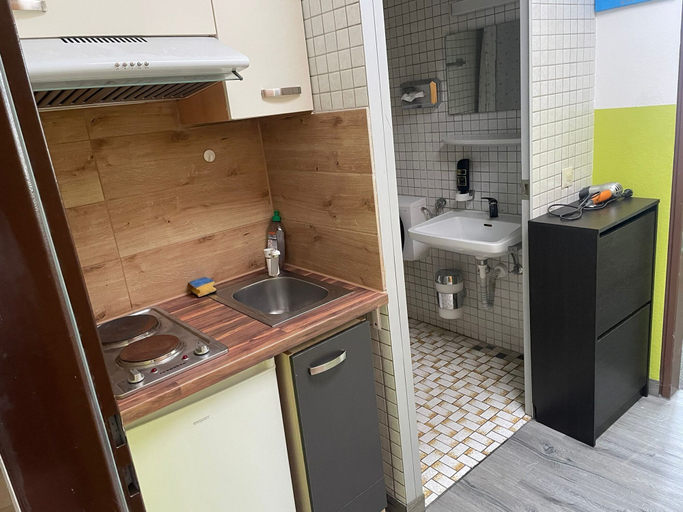 Bathroom, Hotel RI, Esslingen