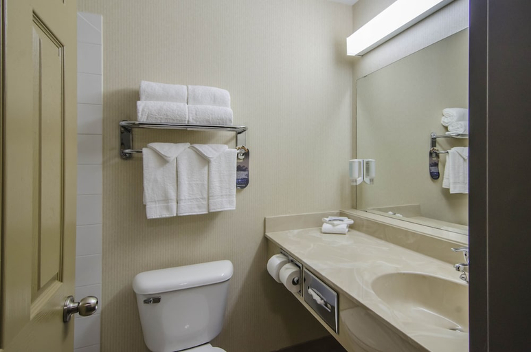 Bathroom, Quality Inn & Suites Grande Prairie, Division No. 19