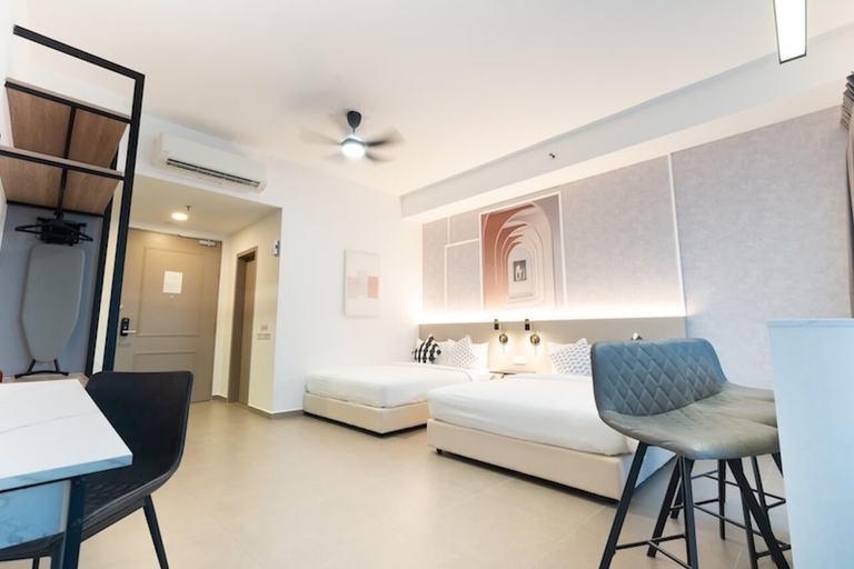 Room 2, Mossaz Suites Walk to Empire City Mall, Petaling Jaya