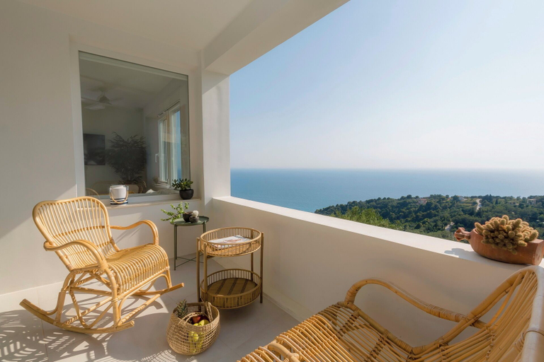 Balcony, Anaera Luxury Apartment, Ionian Islands