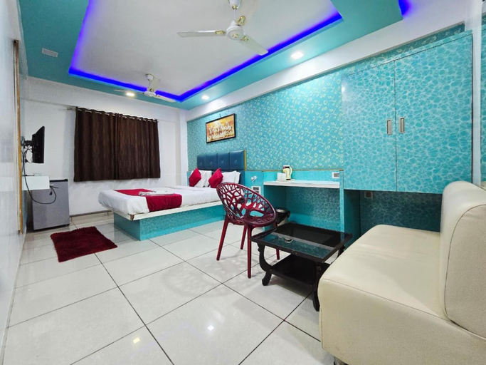 Bedroom 2, Hotel Point VIew, Gandhinagar