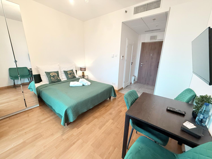 Bedroom 2, Apartamenty Wola Tower, Warsaw