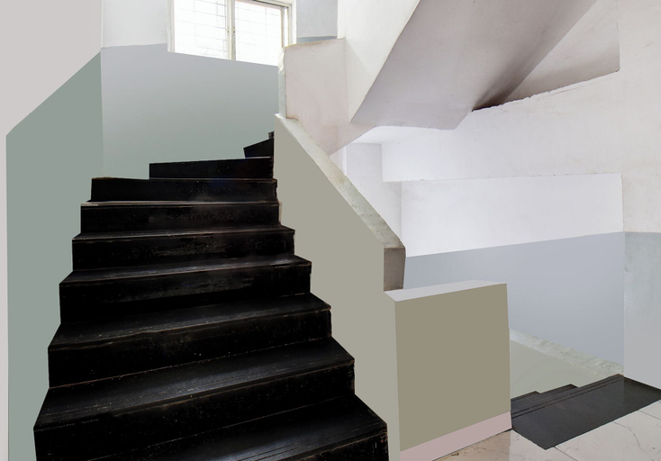 Staircase, Fabhotel Sai Executive, Pune