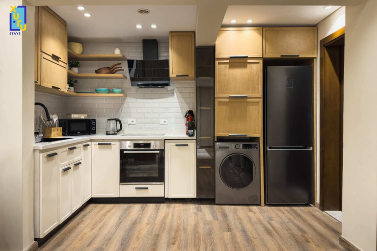Private kitchen 3, Comfy & Cozy 1bdr @ Heart of Heliopolis, Nasr City 1