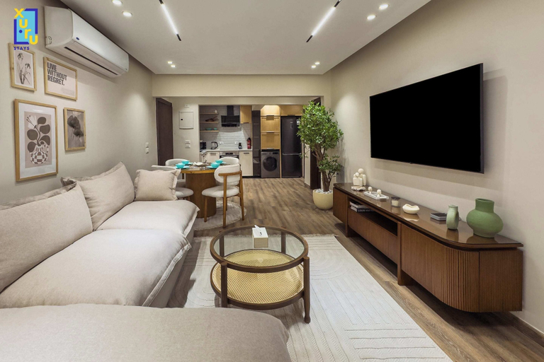 Living area, Comfy & Cozy 1bdr @ Heart of Heliopolis, Nasr City 1