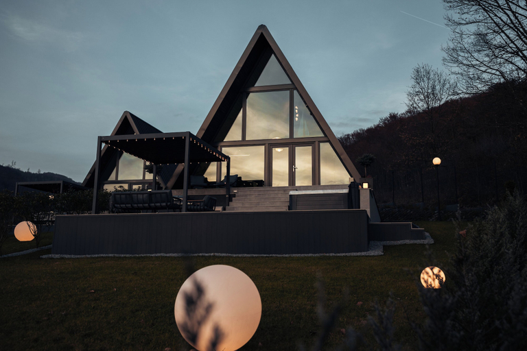 Exterior 5, Twin Vista A-Frame Cabins, Sovata