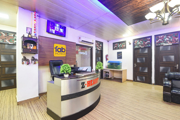 Reception 3, Fabhotel Z Heart, Delhi