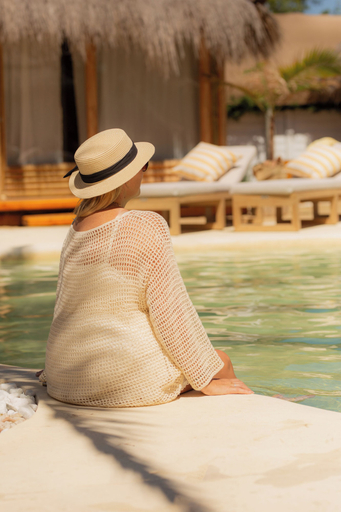 Outdoor pool, Tribu Eco Beach, Moreno