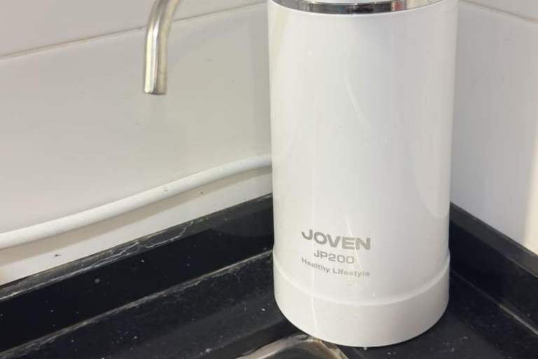 Bathroom amenities, HappySty in George Town Amazing sea view, Penang Island