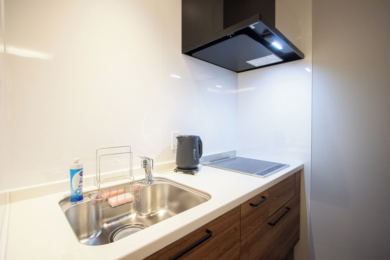 Private kitchenette, Hotel Yeet Tenjin Minami, Fukuoka