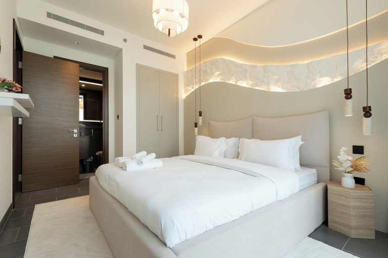 Room 3, Chic 1BR Apartment - The Crest Dubai, Dubai