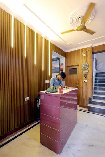 Reception, Basil Inn near To Taj Mahal, Agra