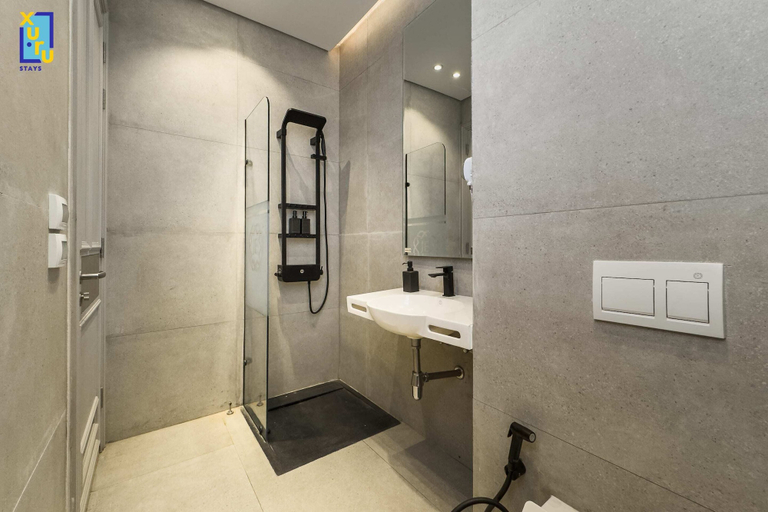 Bathroom 2, Serene & Spacey 1bdr @ Al Jazi New Cairo, New Cairo 1