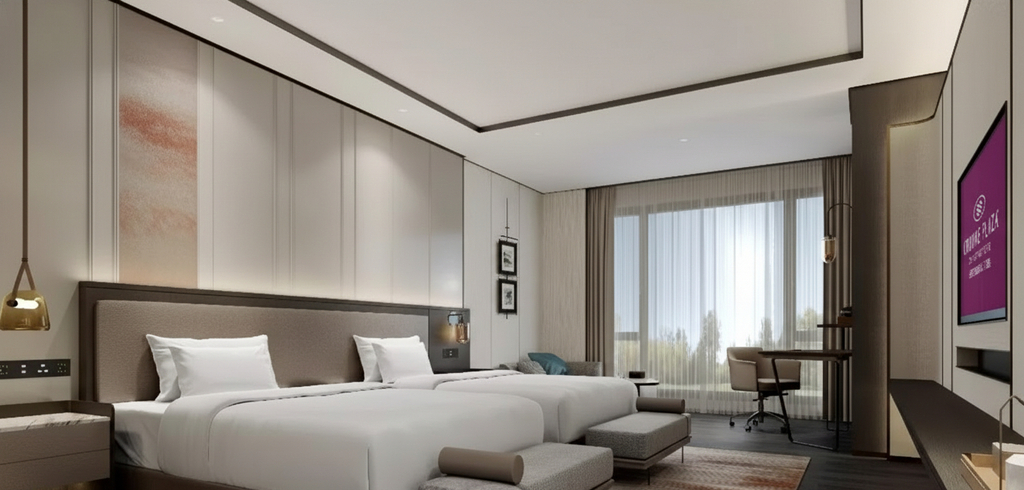 Bedroom 3, Crowne Plaza XINGHUA by IHG, Taizhou