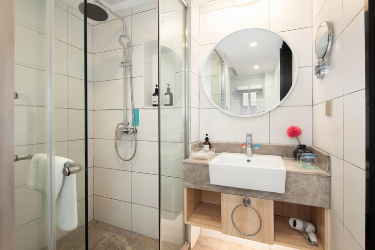 Bathroom 3, Shanshui Trends Hotel - Jiangmen East Station Jianghai Square Branch, Jiangmen