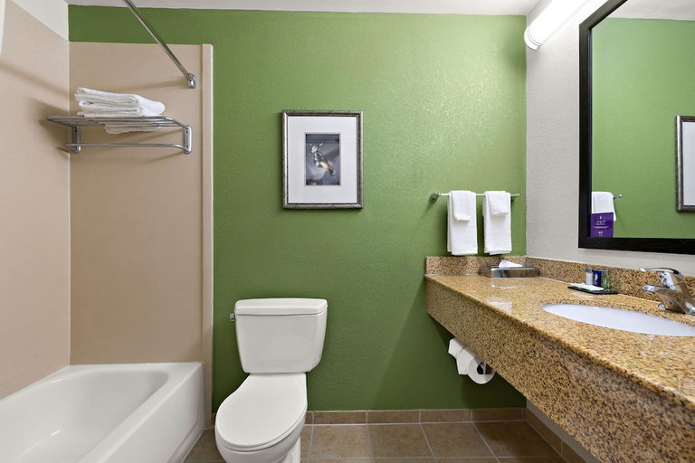 Bathroom 4, Sleep Inn & Suites near Joint Base Andrews-Washing, Prince George's