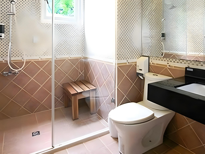 Bathroom 3, Sheep Village Country Homestay, Nantou