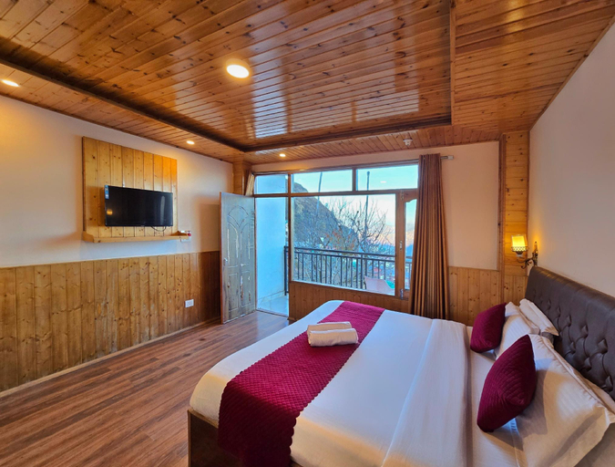 Bedroom 2, Crested View - Orchard Villa, Shimla