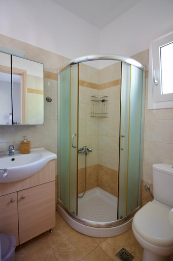Bathroom 3, Aggelina's Apartments, Ionian Islands