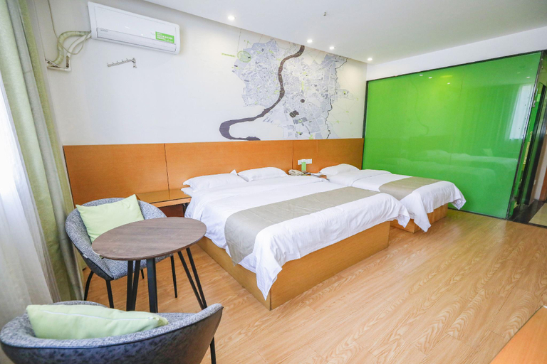 Bedroom 2, Vatica HeFei Baishuiba BHG Hotel, Hefei