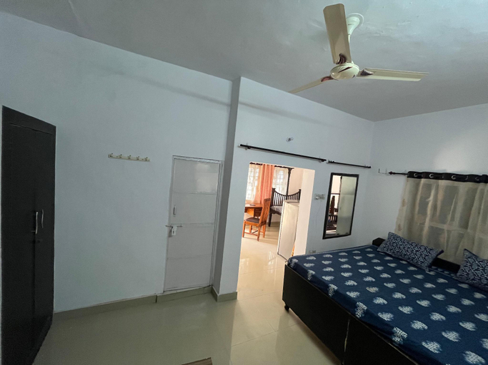 Bedroom, Independent Large Studio with Two Rooms Kitchen , Jaipur