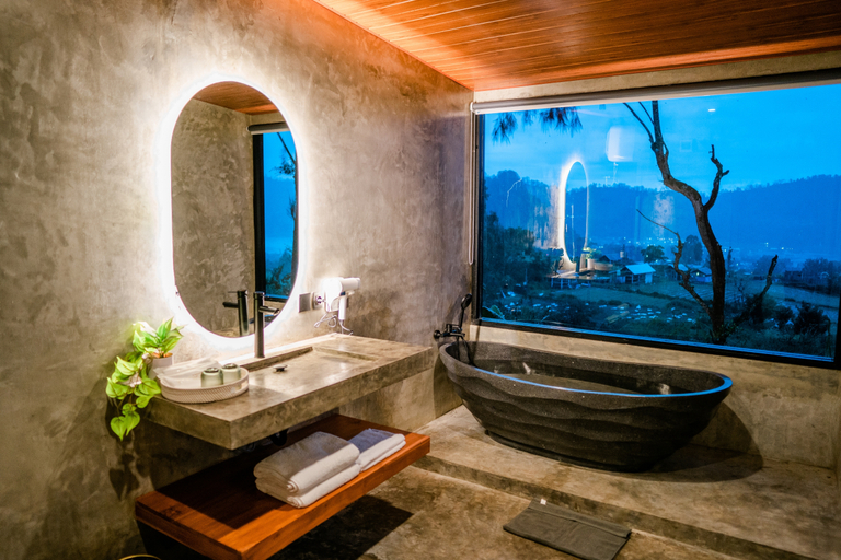 Bathroom 4, Maisaba Kintamani Luxury Cabin and Bistro, Bangli