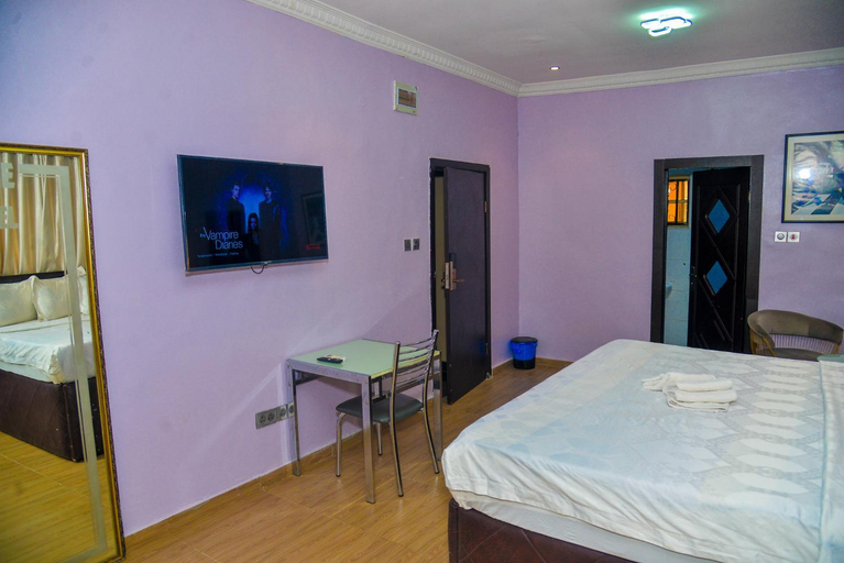 Bedroom 2, Triple Tee Hotel, Surulere