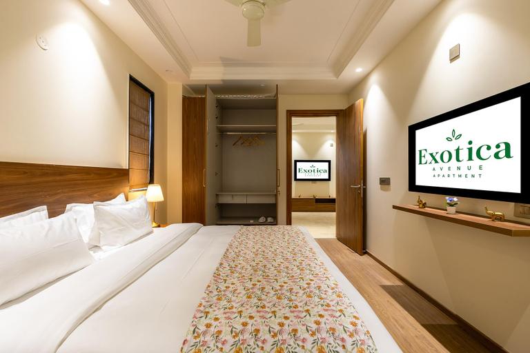 Bedroom 5, Hotel Exotica Avenue, Gurgaon