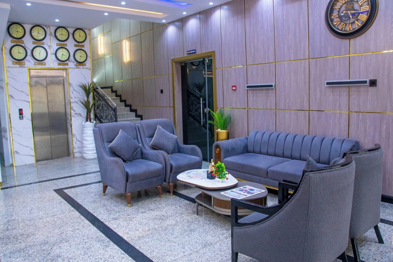 Lobby, Abiis hotel &Suites, Abeokuta South
