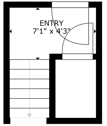 Floor plan 3, 3d Timberwolf Mountain Retreat 2 Bedroom Condo, Summit