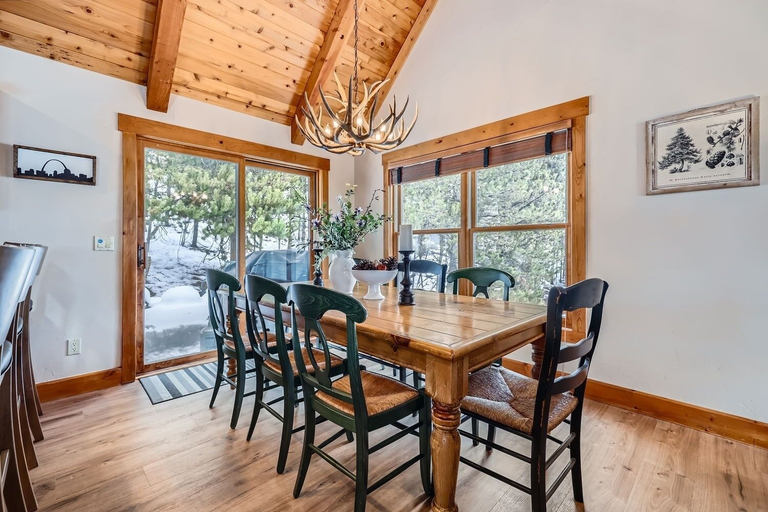 Dining 4, 6 Cabin In The Pines 3 Bedroom Home, Summit
