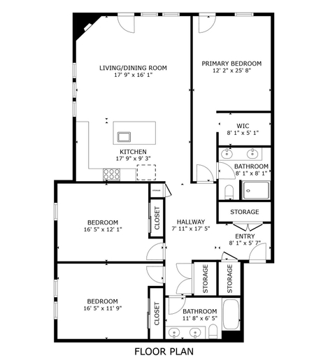 Floor plan, Helling Circle Hideaway 303 3 Bedroom Condo by RedAwning, Wasatch