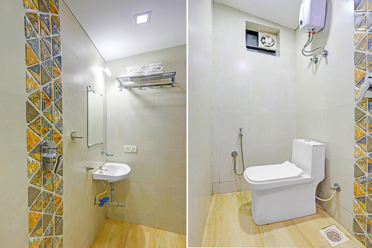 Bathroom 4, Fabhotel 22 Squares Living Spaces, North Goa