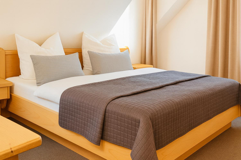Bedroom 2, Gasthof Hotel Braustubl und Haus Boutique, Wunsiedel im Fichtelgebirge