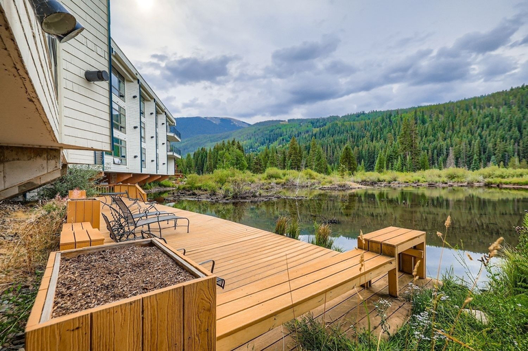Terrace/patio 5, 2903 Riverbank Lodge 1 Bedroom Condo, Summit