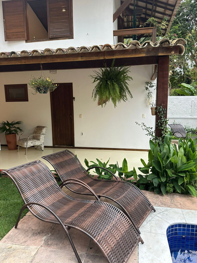 Terrace/patio, Pousada ViniCarmel, Porto Seguro
