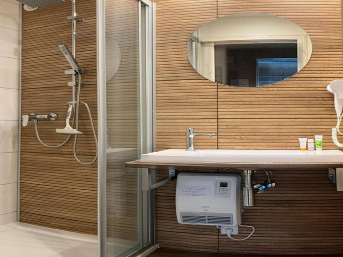 Bathroom 3, Ferienhaus im Ferienpark Mirow, Mecklenburgische Seenplatte