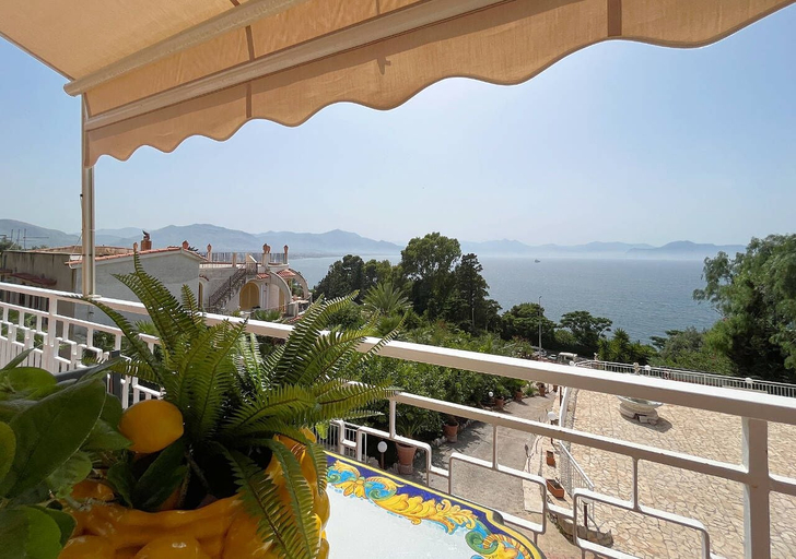 Terrace/patio, Solemar Sicilia - Villa Elis, Palermo