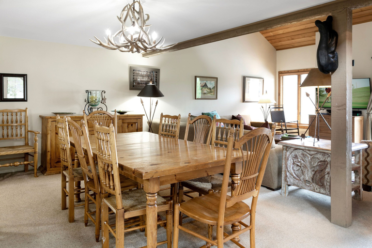 Dining 2, 100 Ridgepoint 4 Bedroom Condo, Eagle