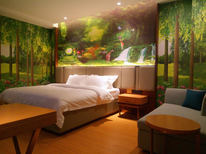 Bedroom 2, GreenTree Eastern XianGYAng Zhongyuan Xi Road Hotel, Puyang