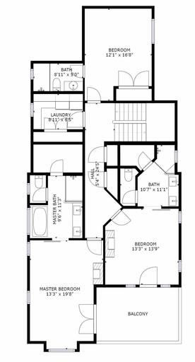 Floor plan 2, Old Town Masterpiece 6 Bedroom Home by RedAwning, Summit