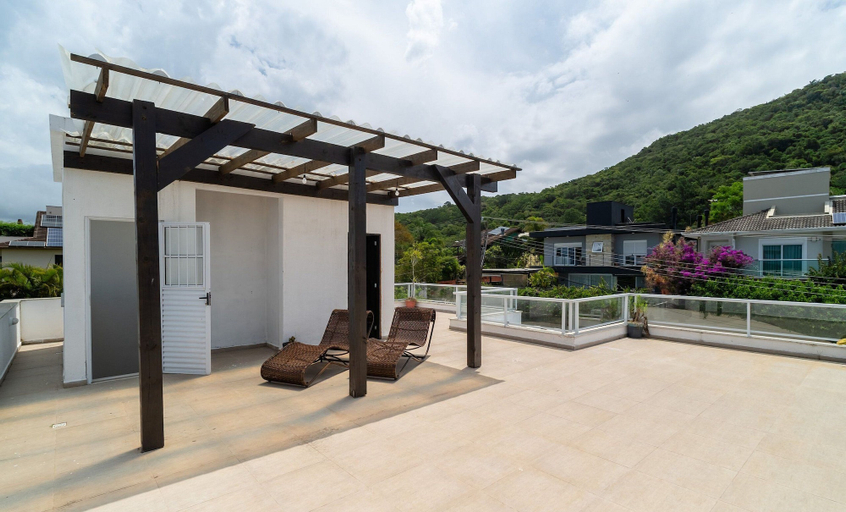Terrace/patio 5, House With 2 Bedrooms in Campeche Cjs0080, Florianopolis
