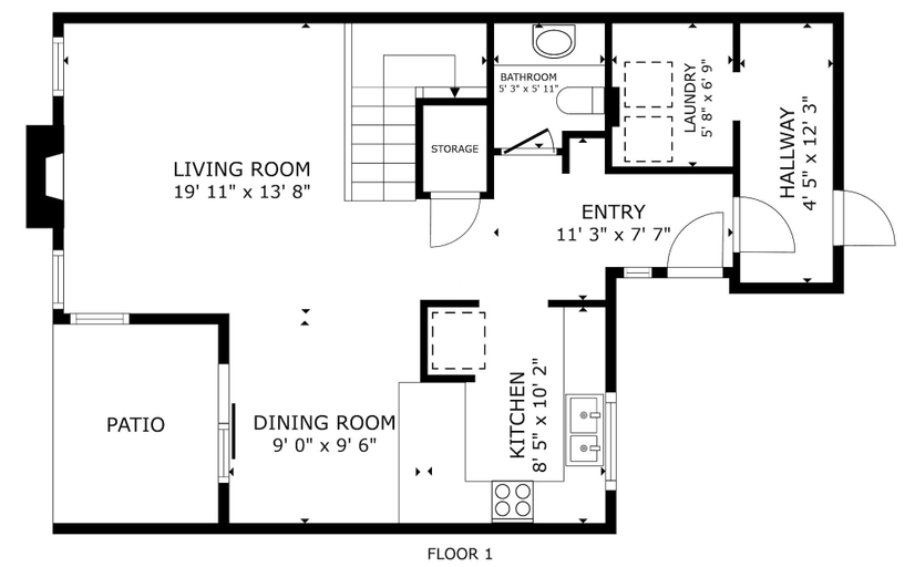 Floor plan 3, 37c Hidden Creek Mountain Getaway! 3 Bedroom Condo by RedAwning, Summit